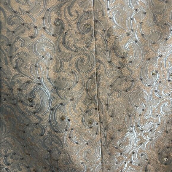 Alex Evenings Silver blue Embellished Blazer size 10 NWT - Picture 4 of 4